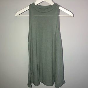 Gray free people tank top